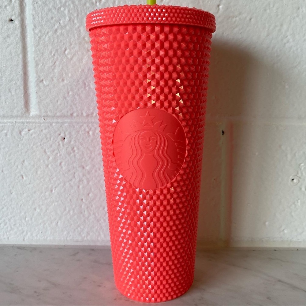 2022 Dragonfruit Studded Starbucks Tumbler